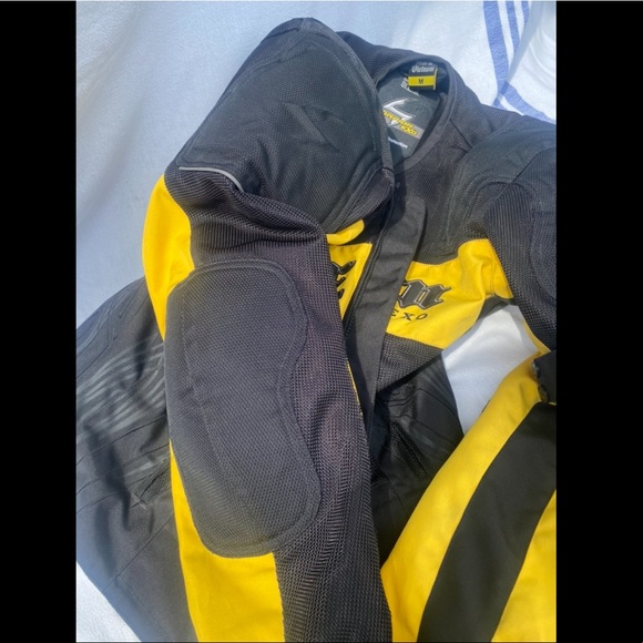 Armored Scorpion Textile Motorcycle Jacket, unisex Medium - Picture 9 of 11